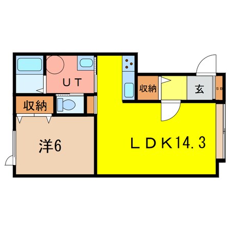 セレナの物件間取画像